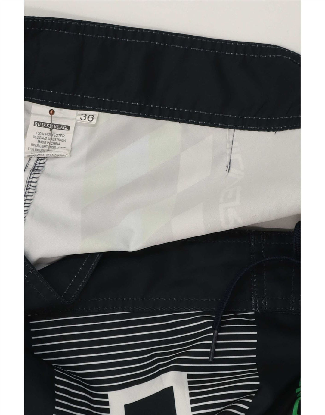 Quiksilver Bañador con Estampado Gráfico para Hombre, Talla Grande, Multicolor, Geométrico