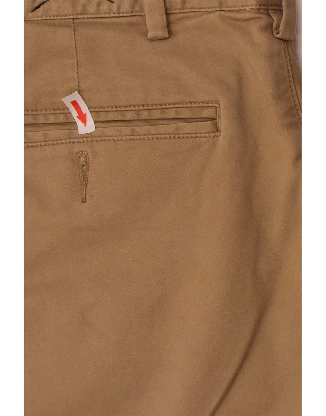 DC Mens Chino Shorts W36 Grande Algodón Beige
