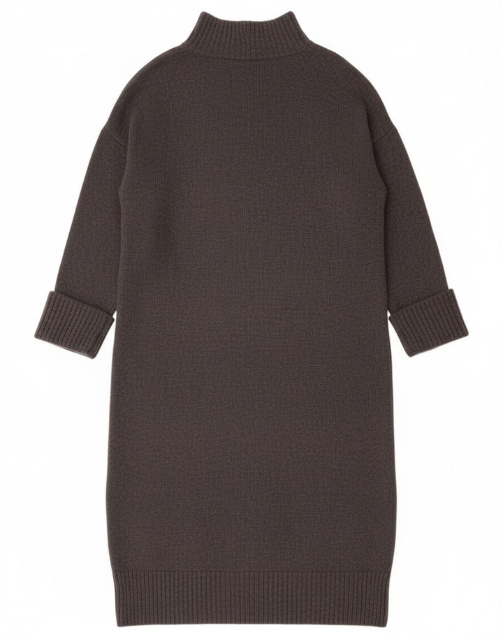 MINT VELVET Vestido tipo jersey extragrande de manga larga para mujer UK 44 Gris medio