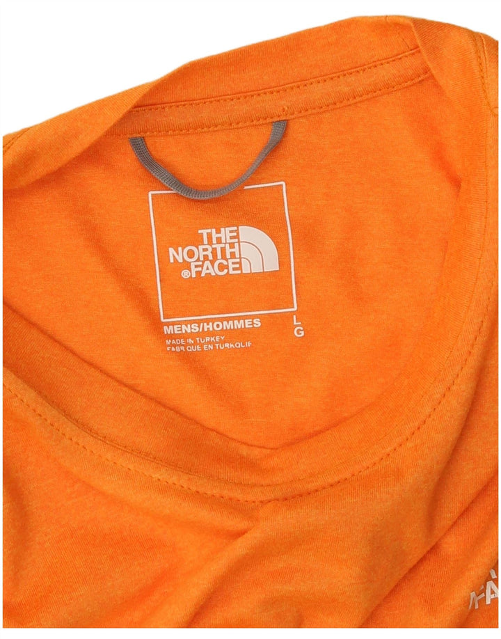 The North Face - Camiseta para hombre, talla grande, color naranja