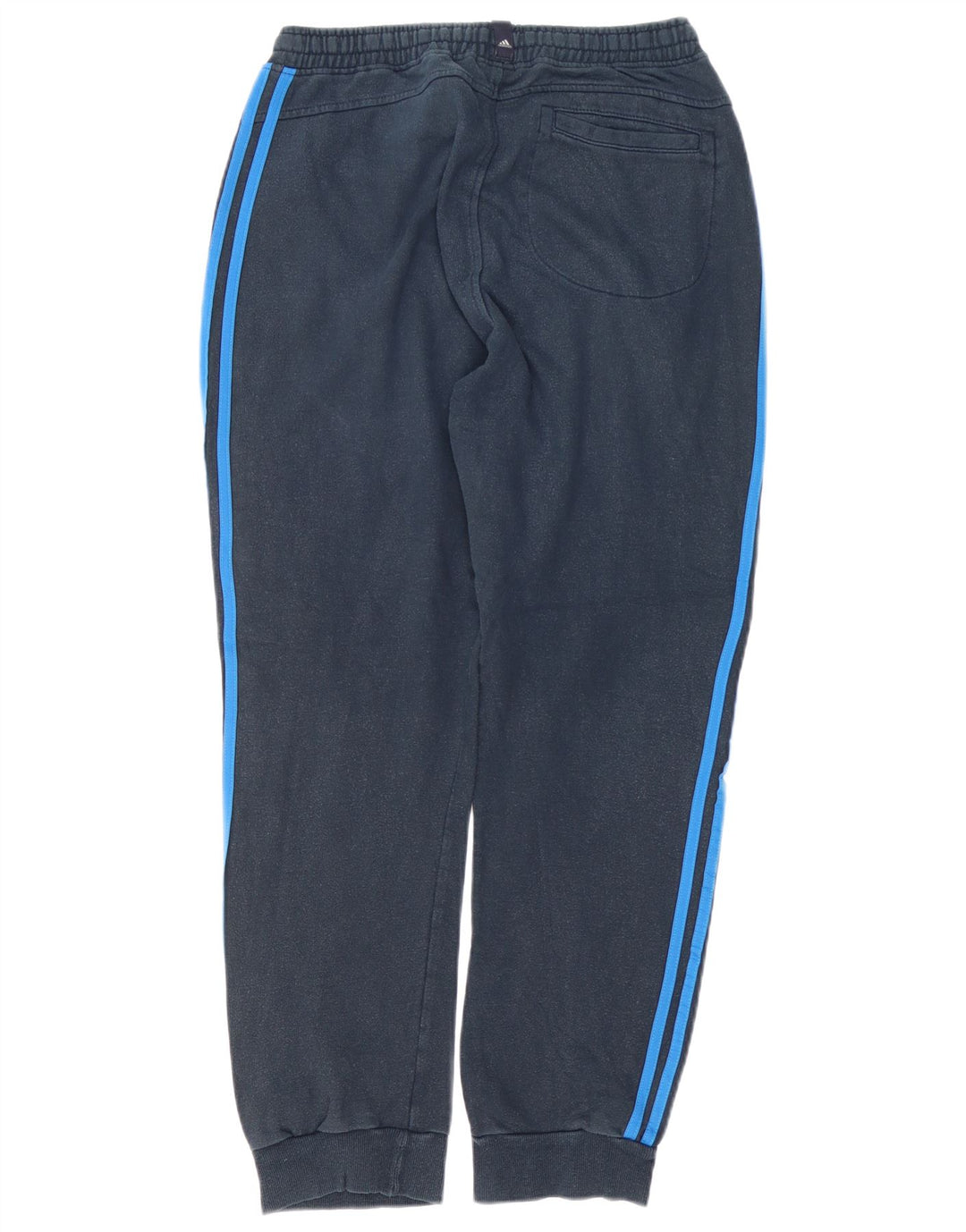 ADIDAS Pantalones de chándal para hombre Joggers UK 40/42 Medium Azul marino Algodón
