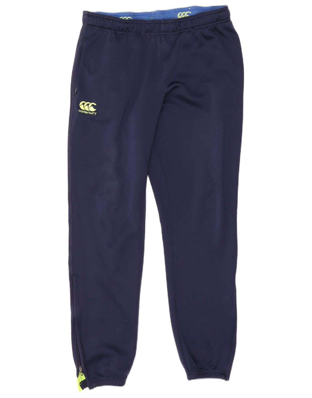 Canterbury Hombre Chándal Pantalones Joggers Grande Azul Marino Poliéster