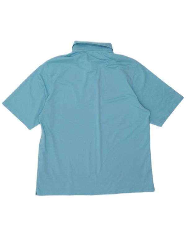 Nike Polo para hombre UK 42/44 Grande Azul Poliéster