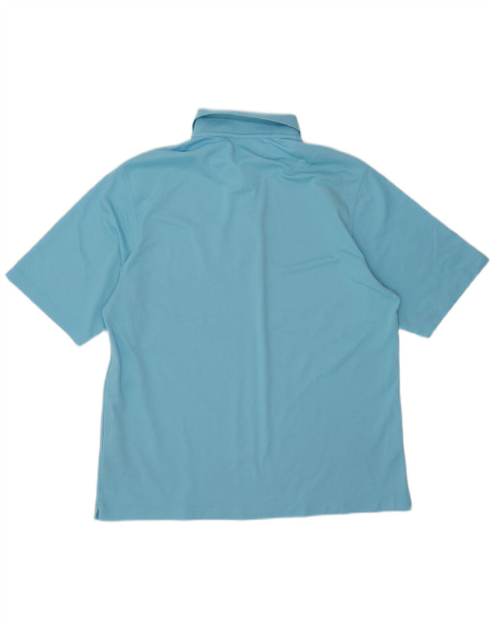 Nike Polo para hombre UK 42/44 Grande Azul Poliéster