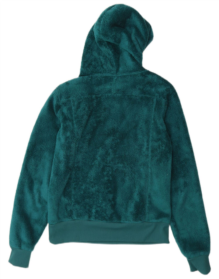 THE NORTH FACE Jersey polar con capucha para mujer UK 44 Poliéster verde grande