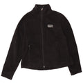 L.L.BEAN Chaqueta polar para mujer UK 46 Grande Poliéster negro