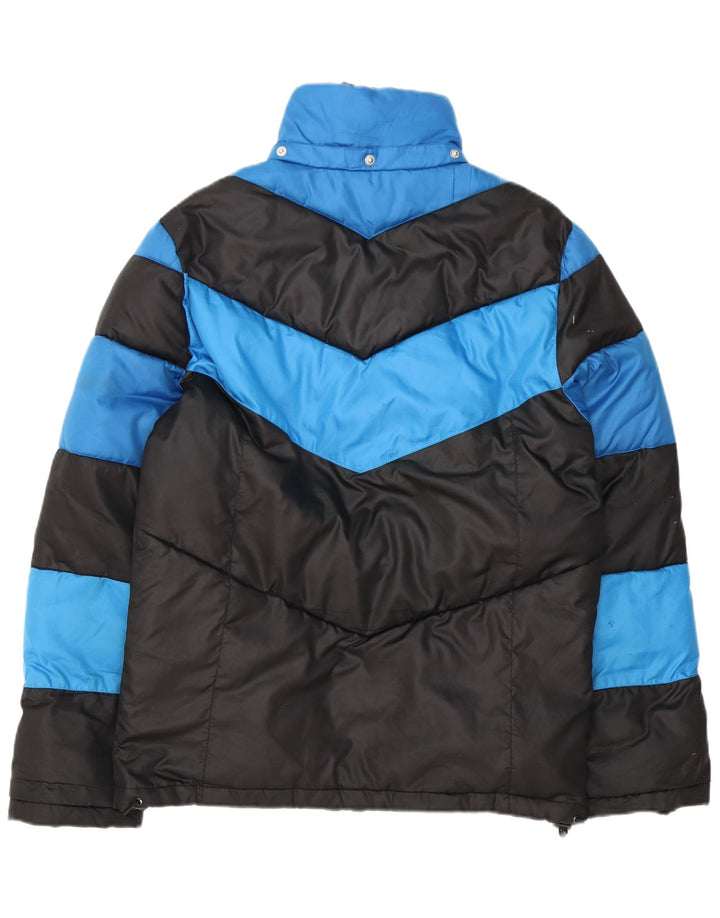 Hummel Chaqueta acolchada para hombre UK 38 Medium Negro Colorblock Poliéster
