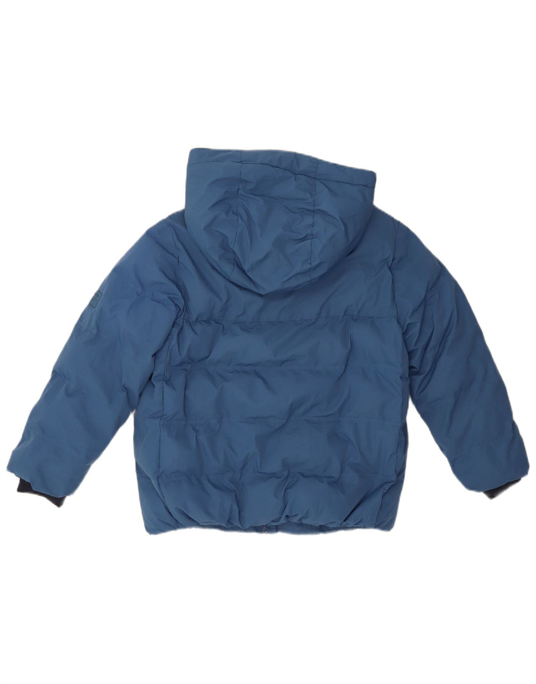 Zara Cazadora Acolchada Con Capucha Niño 8-9 Años Azul Poliéster