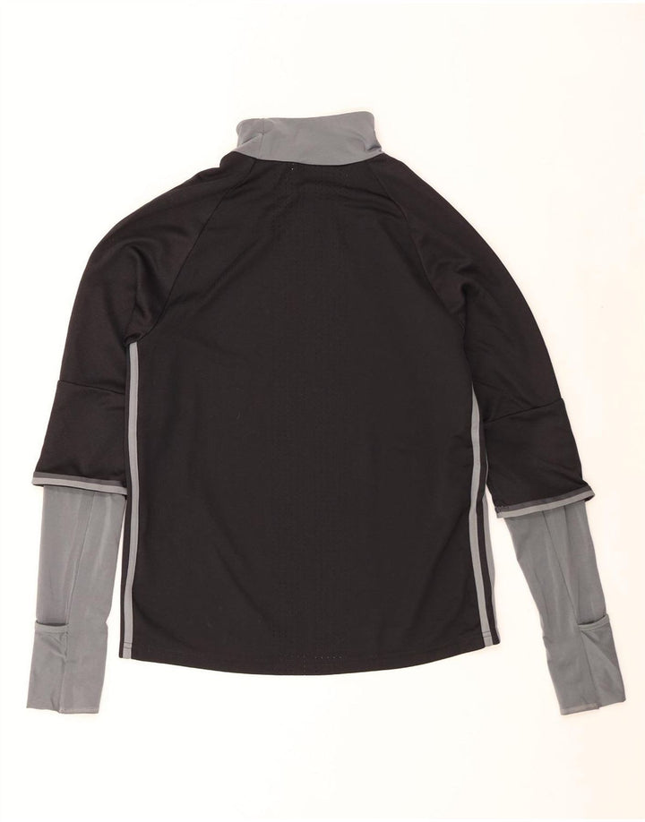 Adidas Chicos Climacool Top Manga Larga 13-14 Años Negro Colorblock