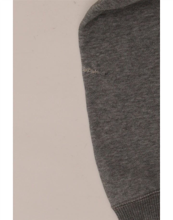 Puma Hombre Sudadera Con Capucha Gráfica Gris Medio