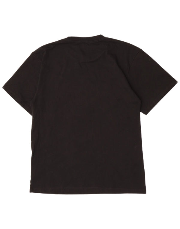 Karl Kani - Camiseta para hombre, talla grande, algodón negro