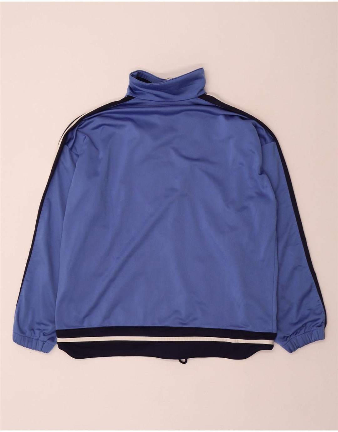 DIADORA Chaqueta superior de chándal para mujer UK 40 Azul medio Colorblock