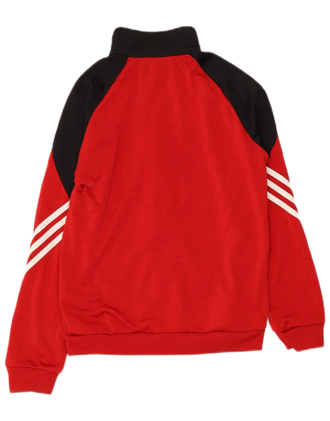 ADIDAS Chaqueta de chándal para niños 11-12 años Grande Rojo Colorblock