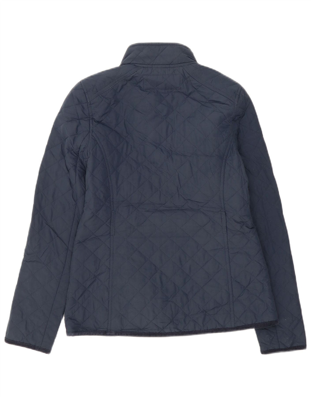 Jack Wills Chaqueta acolchada para mujer UK 10 Small Poliéster azul marino
