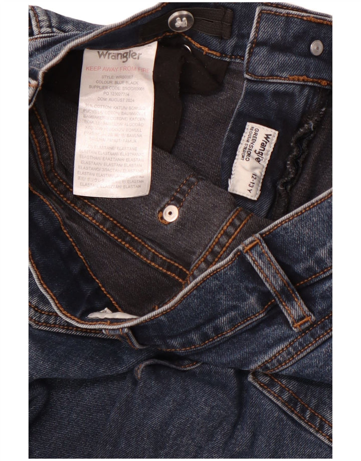 WRANGLER Vaqueros rectos Greensboro para niñas 12-13 años W26 L27 Azul marino