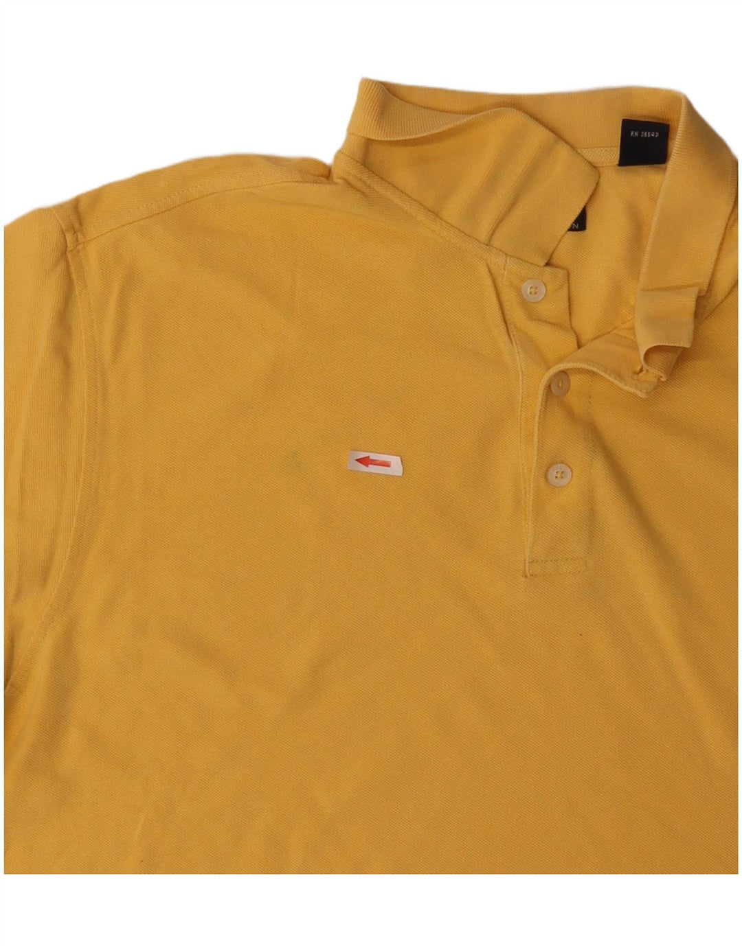 IZOD Polo Hombre XL Algodón Amarillo