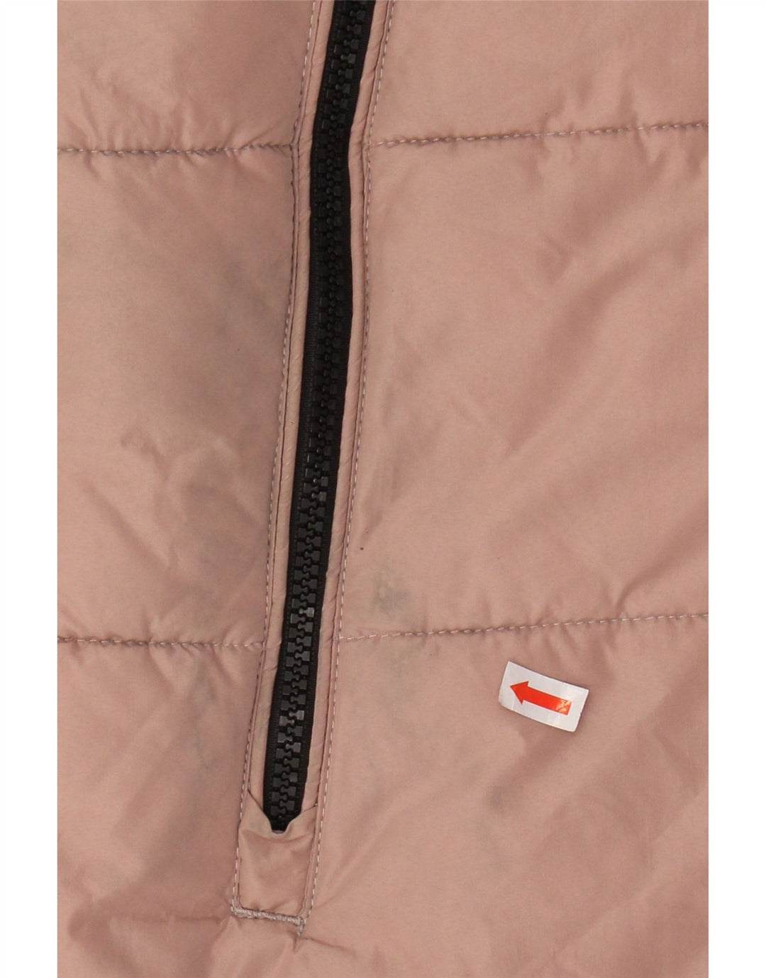 KHUJO Abrigo acolchado extragrande con capucha para mujer UK 6 XS Poliéster rosa