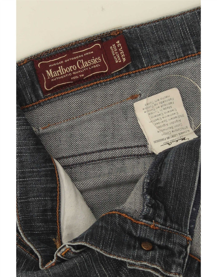 Marlboro Classics Vaqueros rectos para hombre W33 L31 Algodón azul