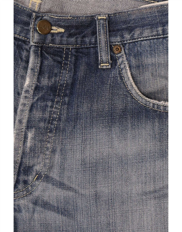 Vaqueros rectos Lee Freeburn para hombre W34 L30 Algodón azul