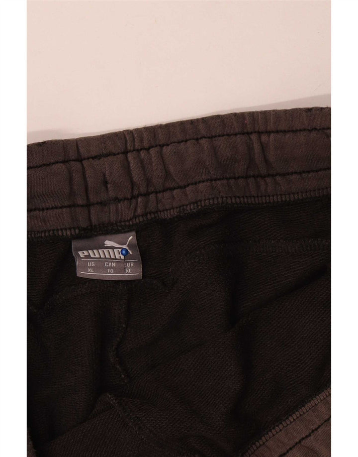 Puma Pantalones cortos deportivos para hombre XL Algodón negro