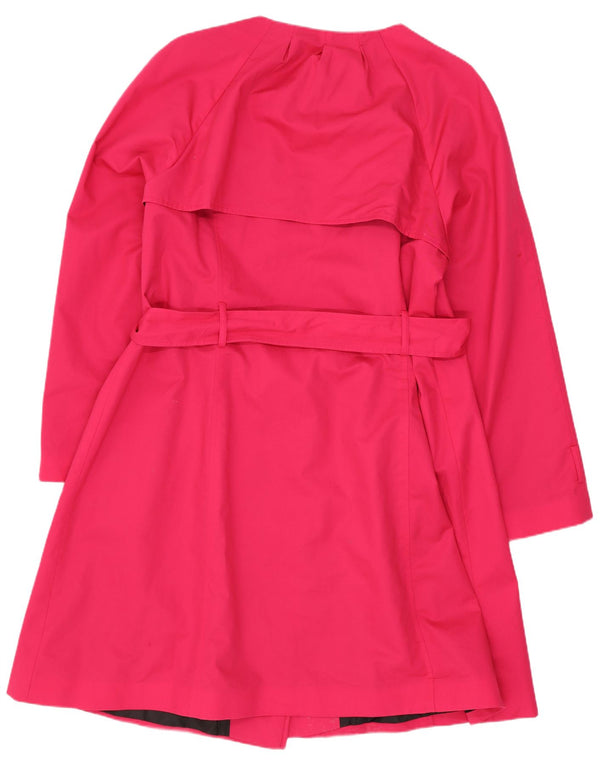 Marks & Spencer Gabardina para mujer UK 18 XL Algodón rosa