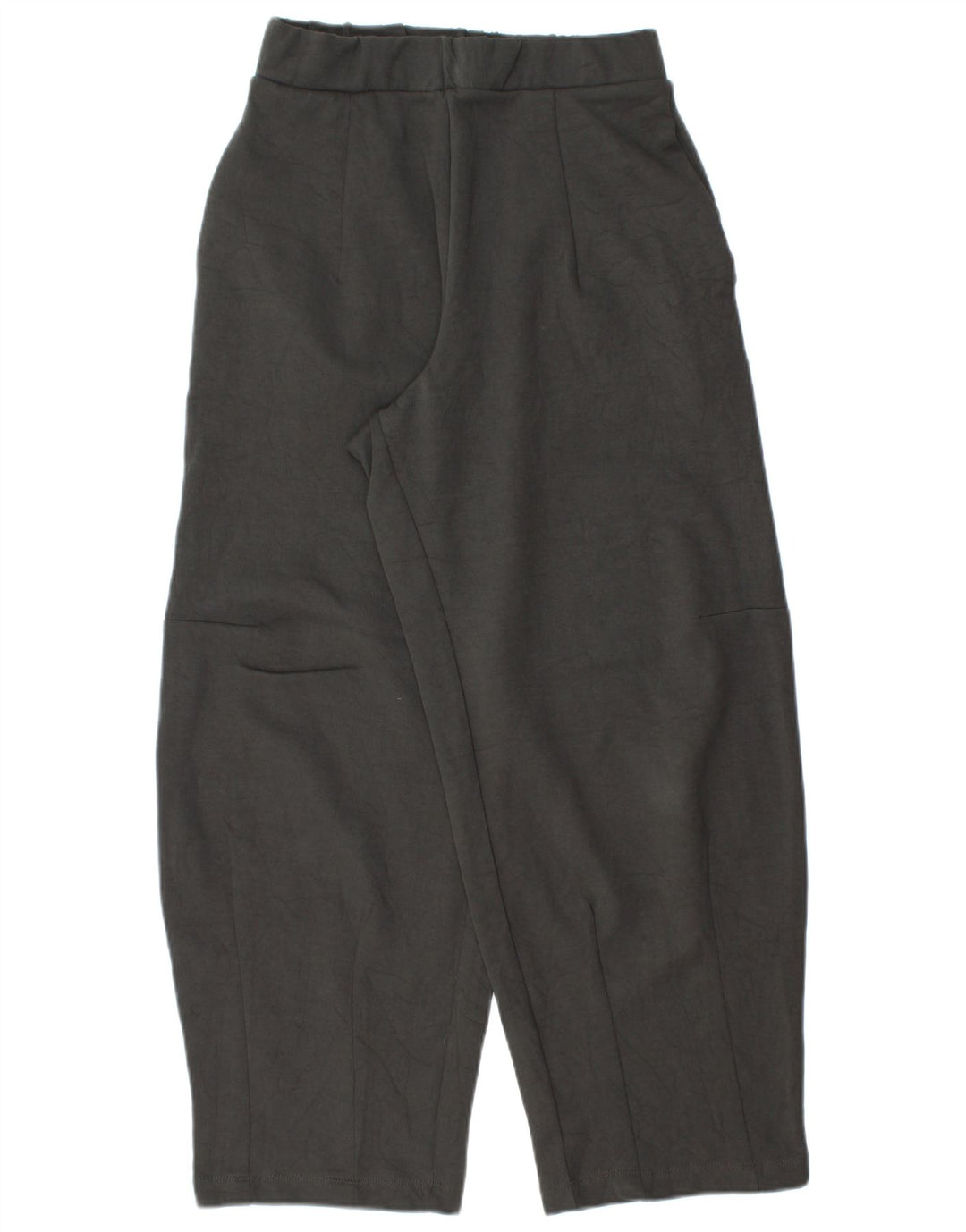 Zara Mujer Pantalón Chándal UK 10 Small Gris Algodón