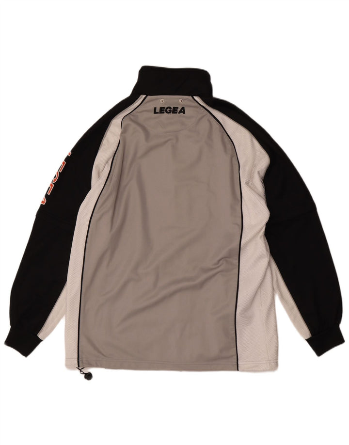Legea Hombre Chaqueta De Chándal Con Estampado Gráfico Poliéster Color Block Gris Medio