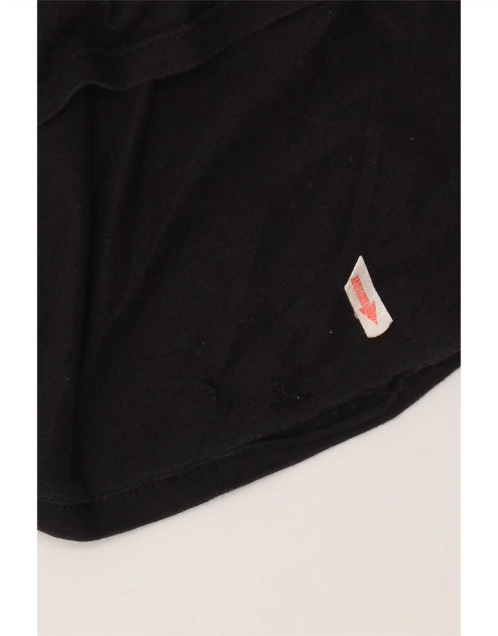 Harley - Camiseta gráfica para hombre, talla grande, algodón negro