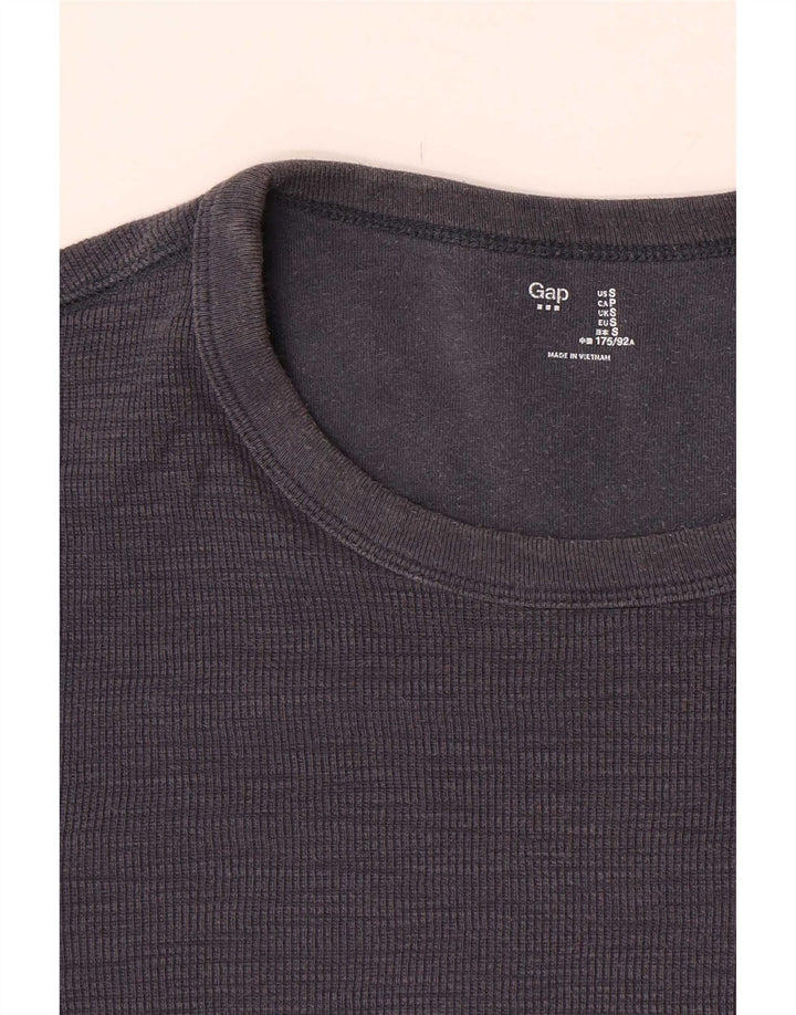 Gap Hombre Top Manga Larga Pequeño Azul Marino