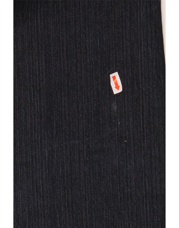 CALVIN KLEIN Vaqueros acampanados para mujer US 10 Medium W32 L30 Azul marino Algodón