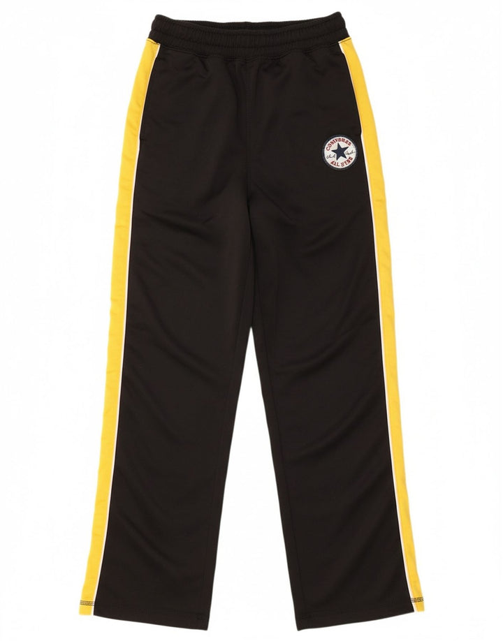 CONVERSE Boys Chuck Taylor Tracksuit Trousers 12-13 Years Large Black