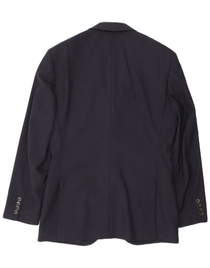 J. Crew Chaqueta tipo blazer Ludlow de 2 botones para hombre UK 38 Medium Azul marino Nylon
