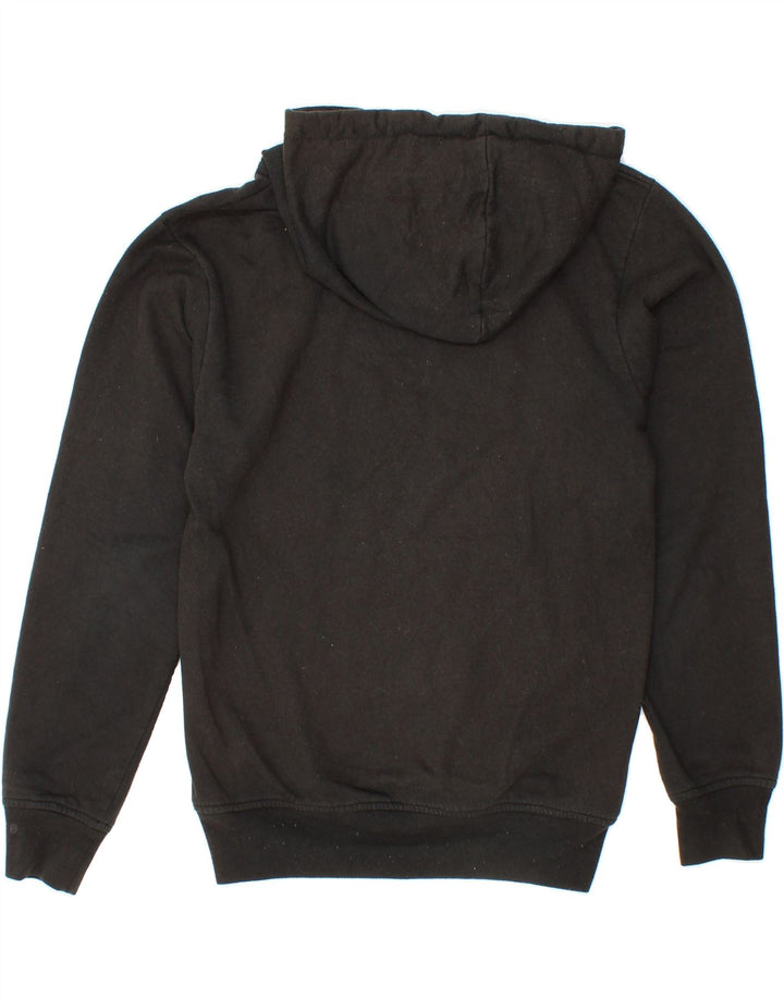 NICCE Mens Graphic Hoodie Jumper  XS Black Vintage Nicce and Second-Hand Nicce from Messina Hembry 