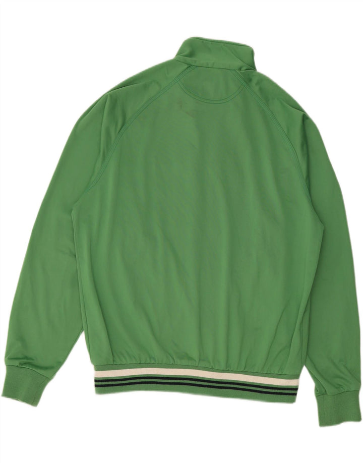 CHAMPION Chaqueta superior de chándal para hombre Poliéster verde grande