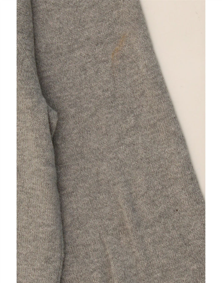 IZOD Mens V-Neck Jumper Sweater 2XL Grey Argyle/Diamond Cotton Vintage Izod and Second-Hand Izod from Messina Hembry 