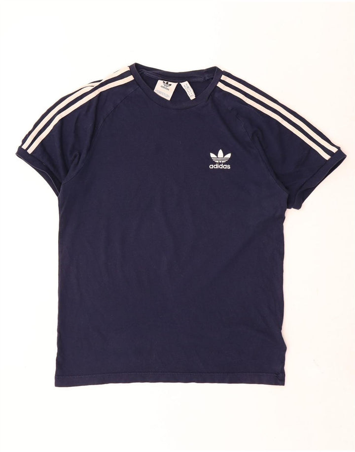 Camiseta Adidas Hombre Top Medium Azul Marino Algodón