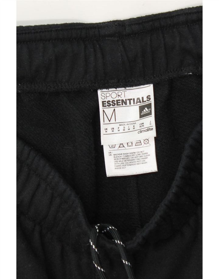 Adidas Hombre Climalite Chándal Pantalones Joggers Mediano Negro Poliéster