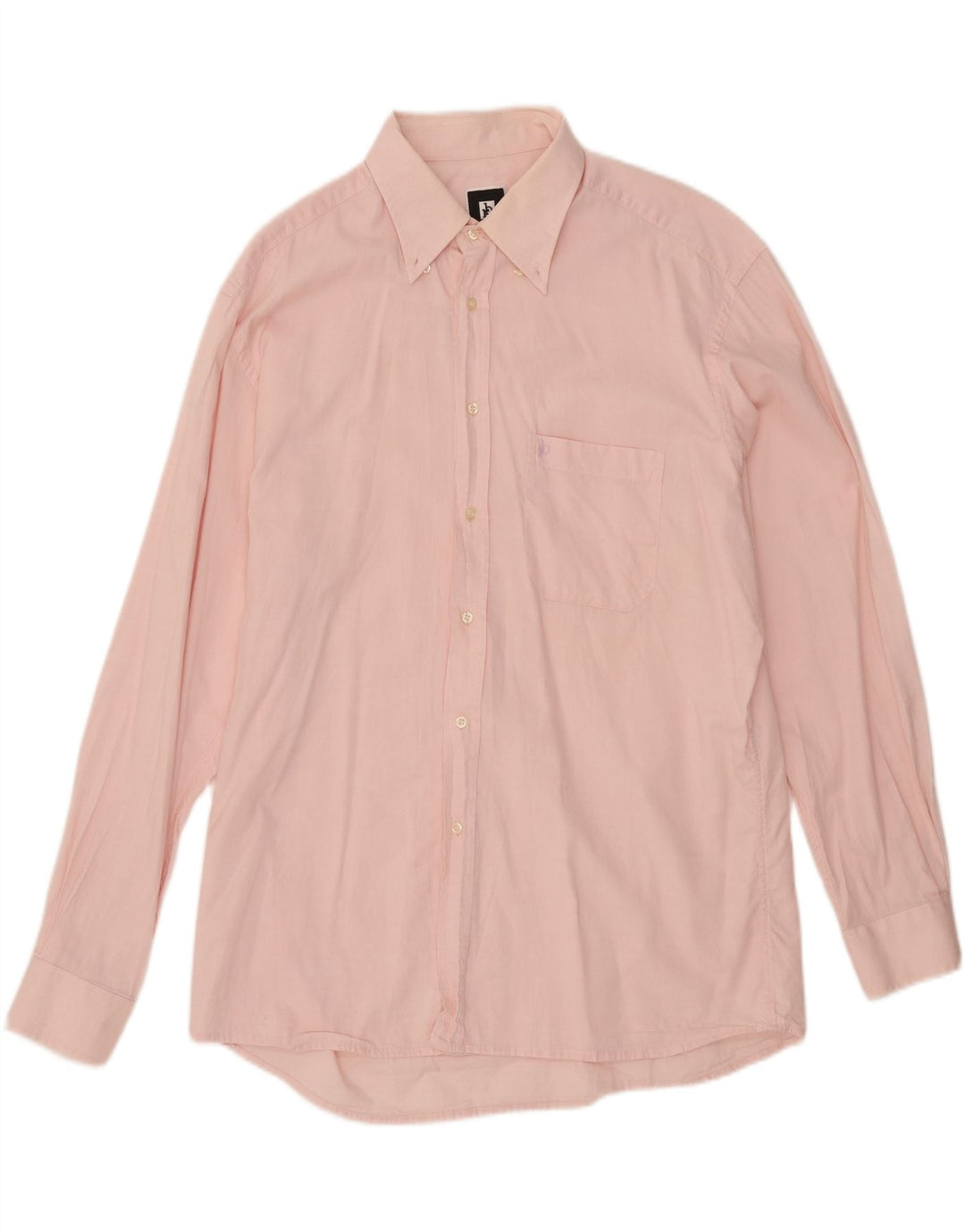 ROCCOBAROCCO Mens Shirt Large Pink Vintage Roccobarocco and Second-Hand Roccobarocco from Messina Hembry 