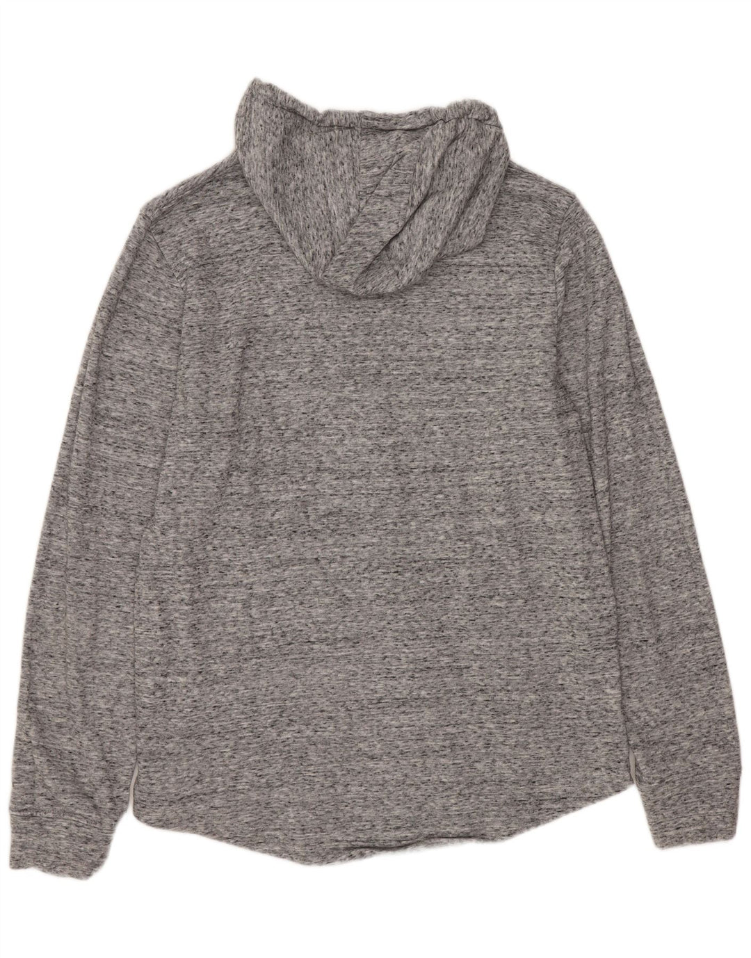 Under Armour Jersey con capucha gráfica de algodón moteado en gris medio | Hombre