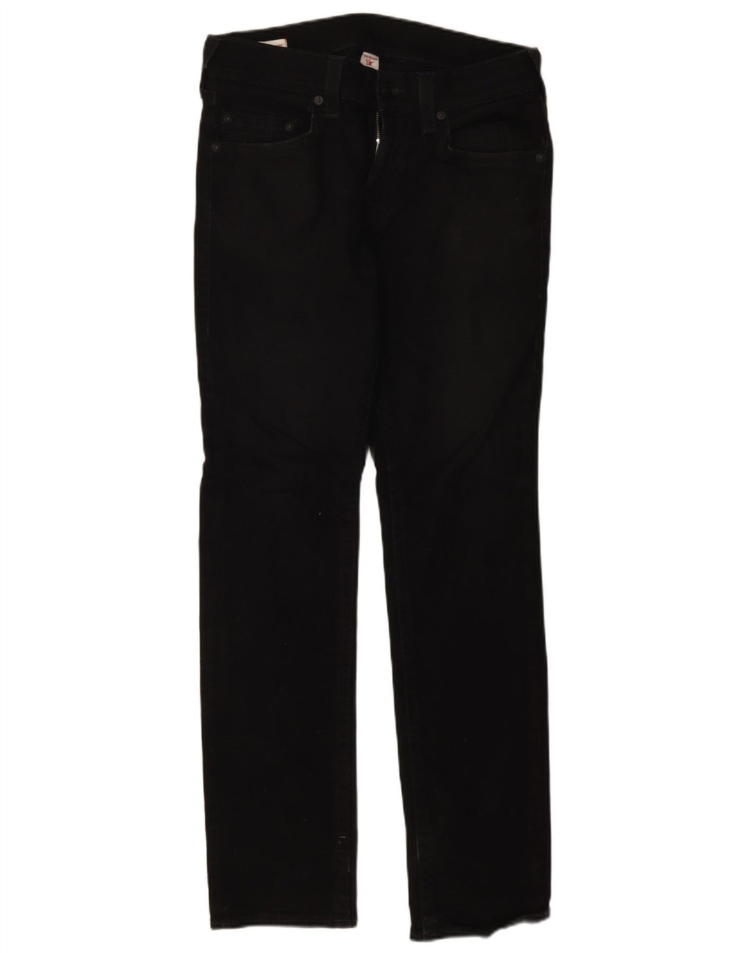 True Religion Vaqueros ajustados para hombre W32 L32 Algodón negro