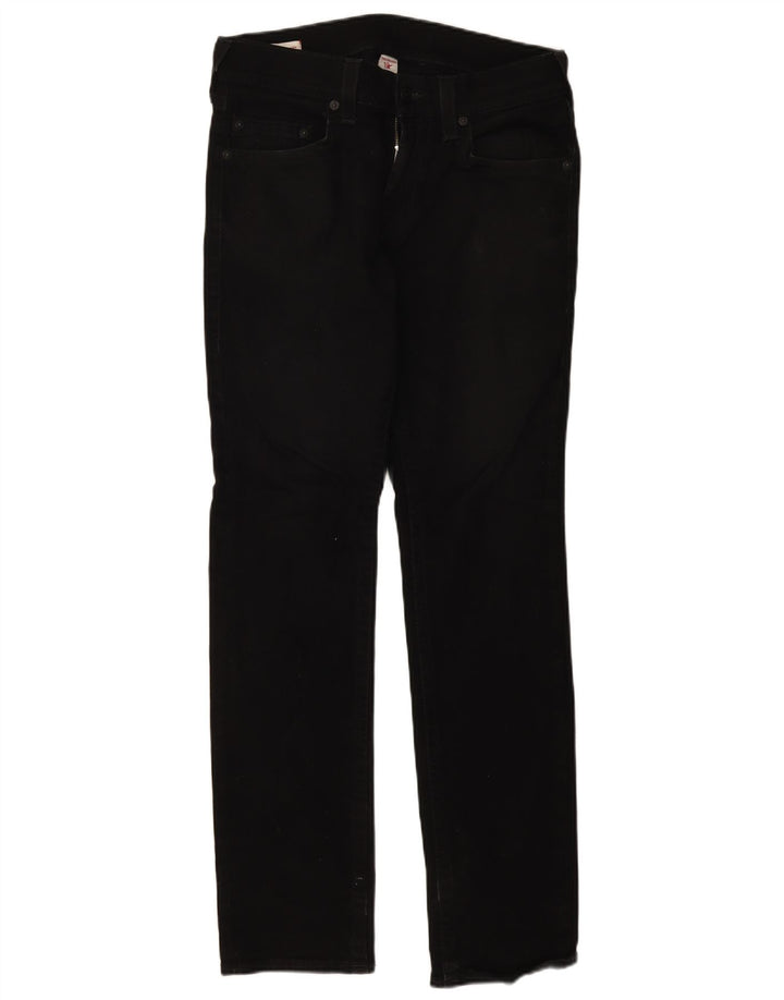 True Religion Vaqueros ajustados para hombre W32 L32 Algodón negro