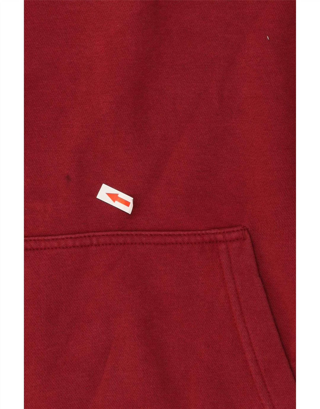 Nike Hombre Sudadera con capucha Jumper Medium Borgoña Algodón