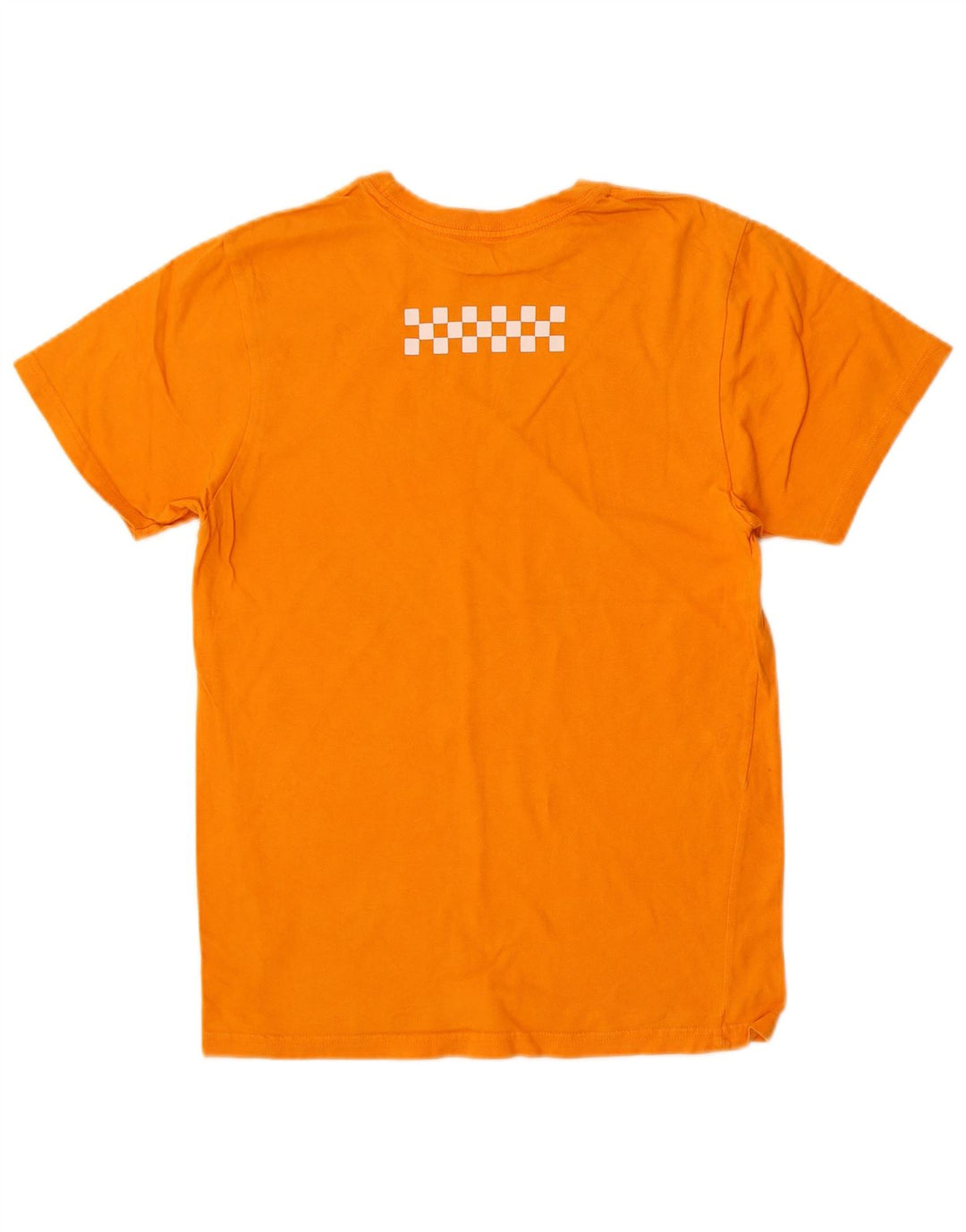 Vans Camiseta con gráfico de ajuste personalizado para hombre Top pequeño de algodón naranja