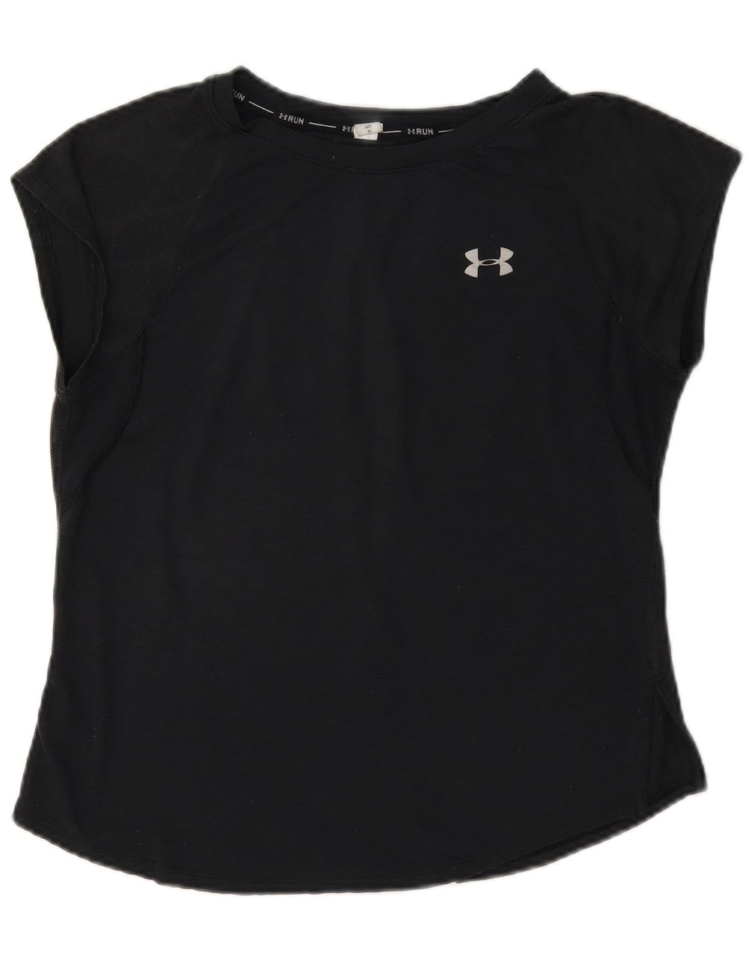 Under Armour Camiseta para mujer Top UK 44 Poliéster geométrico gris medio