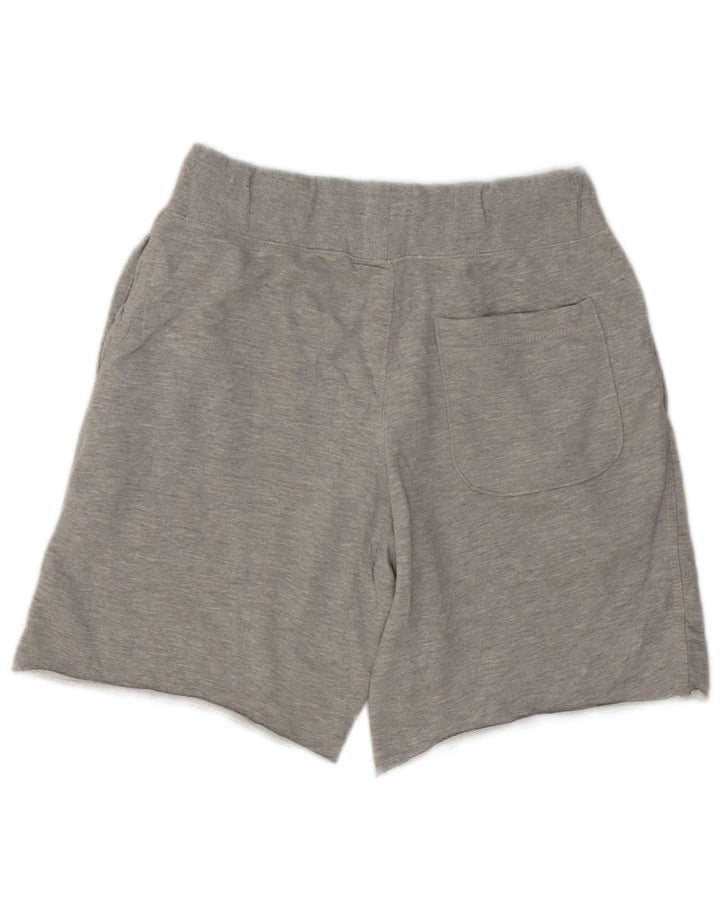CHAMPION Pantalones cortos deportivos para hombre de algodón moteado gris medio