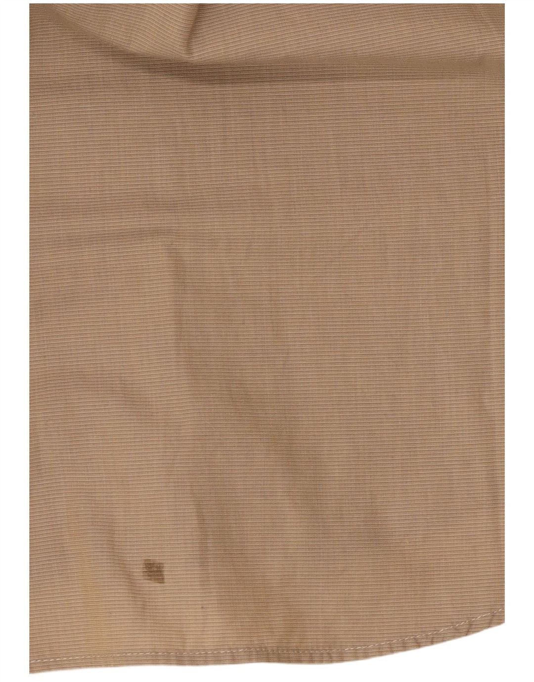 PIERRE CARDIN Camisa Hombre Talla 39 Algodón Rayas Beige Medio