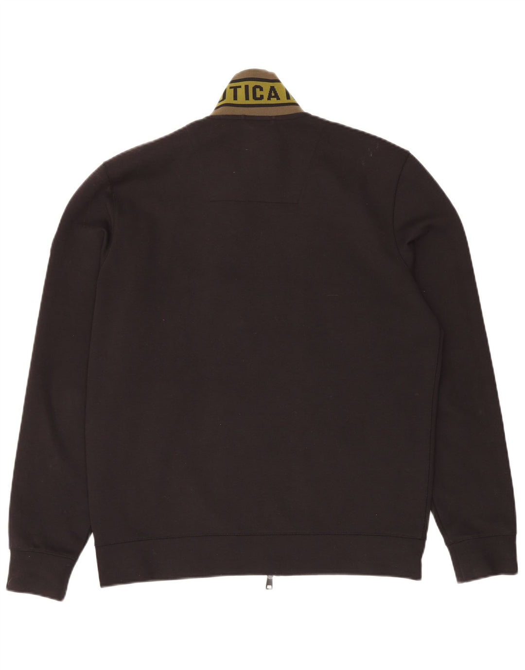 AERONAUTICA MILITARE Chaqueta superior de chándal gráfico para hombre XL Poliéster negro