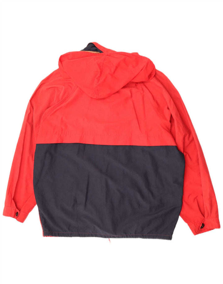COLMAR Chaqueta de esquí con capucha para hombre IT 54 XL Rojo Colorblock