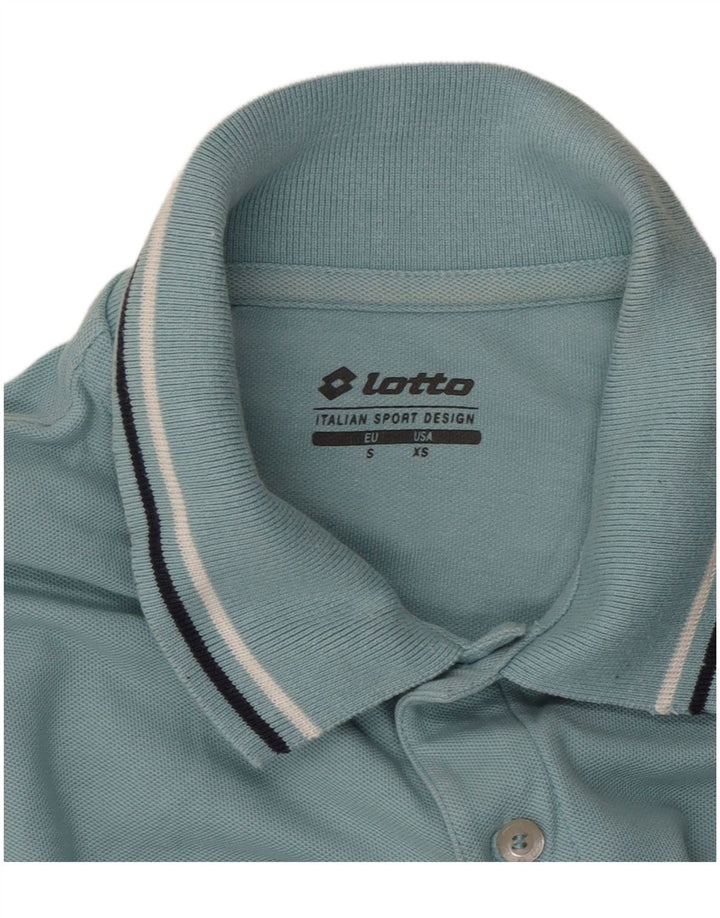 Lotto Polo Hombre XS Azul Rayas