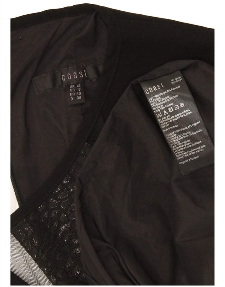 Vestido tubo para mujer Coast UK 42 Viscosa negra mediana